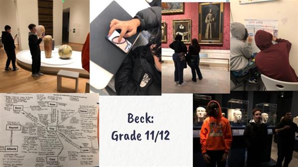 Slide with photos in information about Acceleration Academy at CHS - February 2024